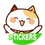 Logo of ManekiNekko Stickers android Application 